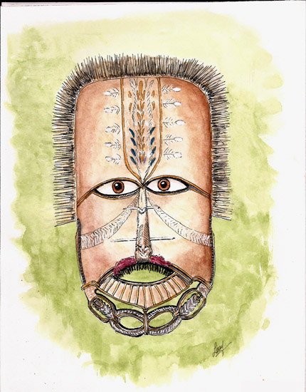 aboriginal mask